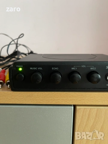 Немски караоке миксер Silvercrest SKES 2 A1, снимка 2 - Караоке - 53438272