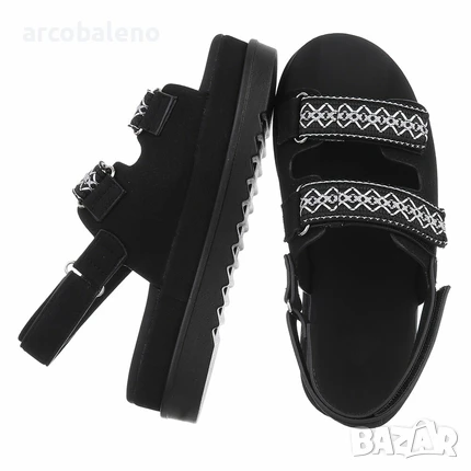 Дамски сандали на платформа, 4цвята , снимка 8 - Сандали - 50774211