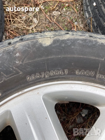 Алуминиеви джанти 17” с гуми. Land Rover  Freelander 2. 7.5J ET55. , снимка 4 - Гуми и джанти - 52052980