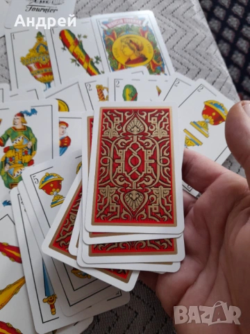Стар карти за игра Fournier, снимка 4 - Други ценни предмети - 53020819