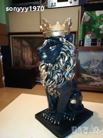 LION KING-BLACK & GOLD 1406222028, снимка 8 - Антикварни и старинни предмети - 37087708