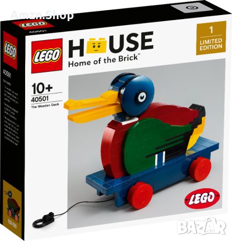 Lego The Wooden Duck 40501 + подарък  художествена щампа, снимка 1