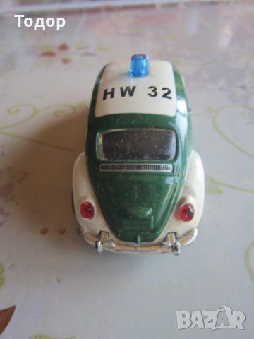 Полицейска кола количка Фолксваген костенурка , снимка 4 - Коли, камиони, мотори, писти - 33575438