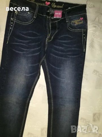 дънки за момичета 6год ,8,10,12, снимка 2 - Детски панталони и дънки - 50000557