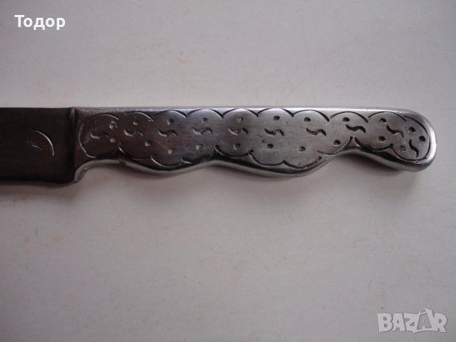 Страхотен ловен  нож гравюри 6, снимка 7 - Ножове - 52825081