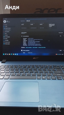 Лаптоп ACER Aspire 3, снимка 7 - Лаптопи за дома - 53469890