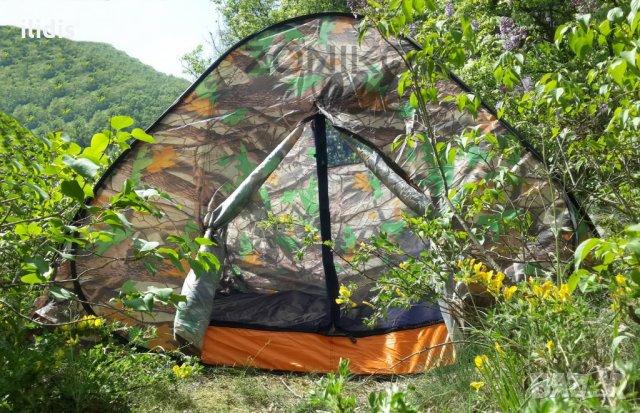 Саморазгъваща се палатка петместна 250х250х180см ( нова стока ), снимка 9 - Палатки - 35633535