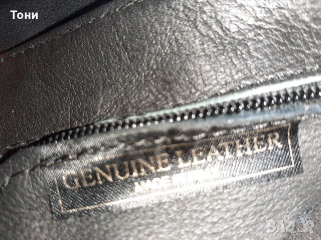 Дамска чанта Genuine Leather, снимка 5 - Чанти - 33149395