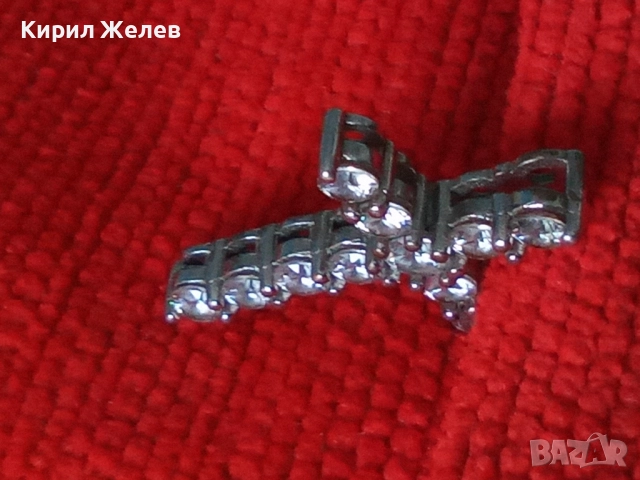 Старо сребърно кръстче 44366, снимка 9 - Колиета, медальони, синджири - 52360558