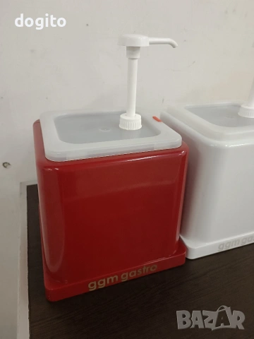 *ЧИСТО НОВИ* Диспенсър за кетчуп, майонеза, горчица, снимка 5 - Обзавеждане на кухня - 53037336