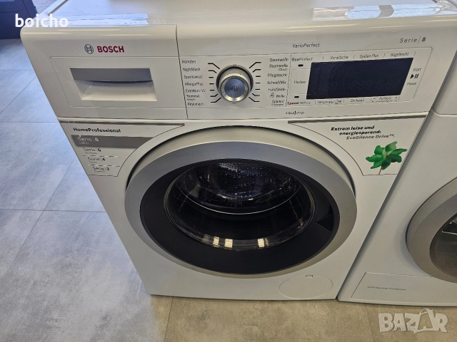 Пералня Bosch Serie 8 VarioPerfect 8 кг А+++, снимка 6 - Перални - 52799531