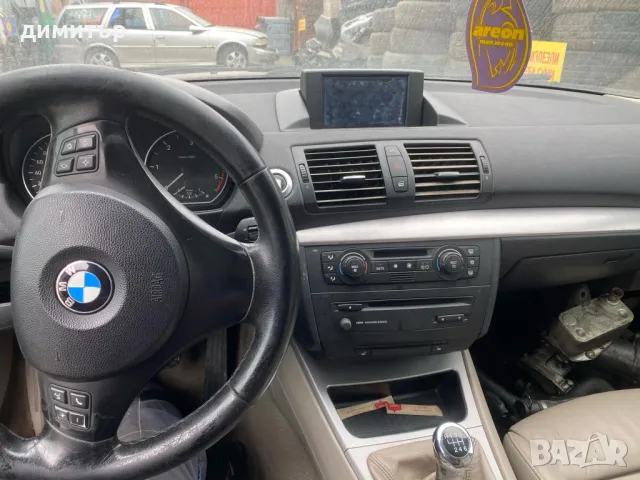 bmw 118d e87 на части кожа навигация бмв 118 д е87 , снимка 11 - Автомобили и джипове - 50337096