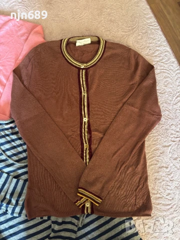 100% кашмир, снимка 2 - Блузи с дълъг ръкав и пуловери - 51293411