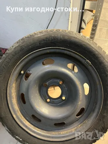 Зимни гуми Michelin 185/55/15 с джанти, снимка 5 - Гуми и джанти - 48195049