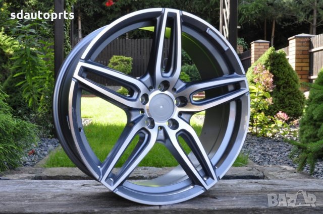 19" Джанти Мерцедес 5X112 Mercedes A C Cl CLA CLS E GL ML S 205 212 21, снимка 4 - Гуми и джанти - 27668528