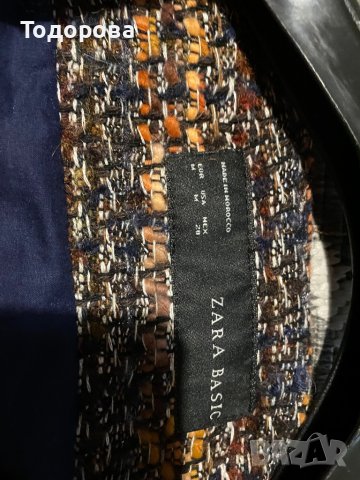 Късо сако ZARA, снимка 2 - Сака - 38816232