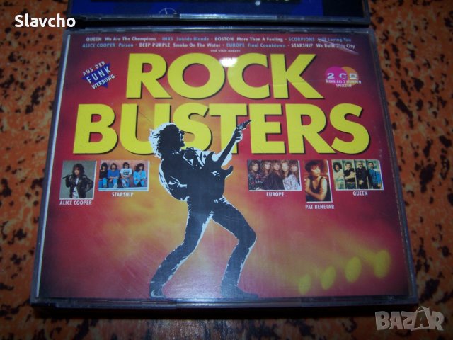Компакт дискове на Rock Busters 2-CD, 1991/ Hit It: 24 originale top hits 2 cd box, снимка 2 - CD дискове - 38076701
