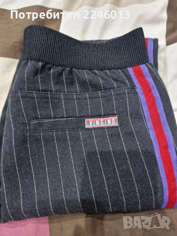 Детски панталон с кант, снимка 2 - Детски панталони и дънки - 52795358