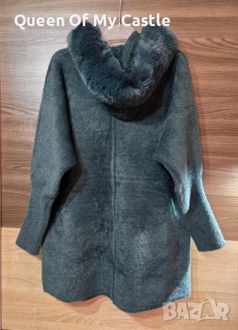 Разкошна жилетка от кашмир и ангора, снимка 6 - Жилетки - 52587292