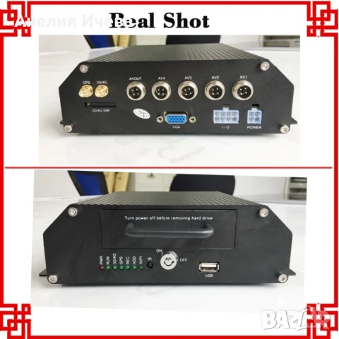 4G MDVR Видеорегистратор за автобус и камион AC63, снимка 3 - Аксесоари и консумативи - 51222136