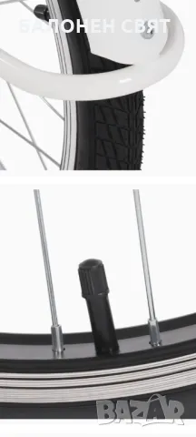 20 цола Велотриколка Сгъваемо колело с 3 гуми, снимка 11 - Велосипеди - 47670449