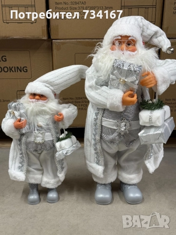 декоративен Дядо Коледа , снимка 3 - Декорация за дома - 52444273