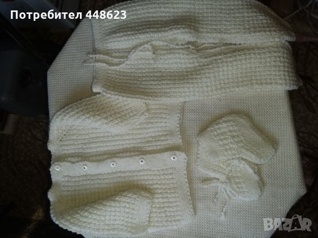 Ръчно плетени комплекти , снимка 10 - Комплекти за бебе - 26673068