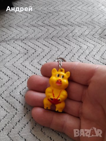 Стар ключодържател Прасе, снимка 2 - Други ценни предмети - 43805342