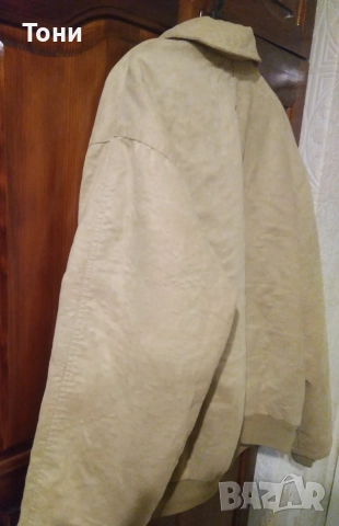 MADE IN ITALY Ново Мъжко Яке от Натурален Велур XL, снимка 7 - Якета - 52518130