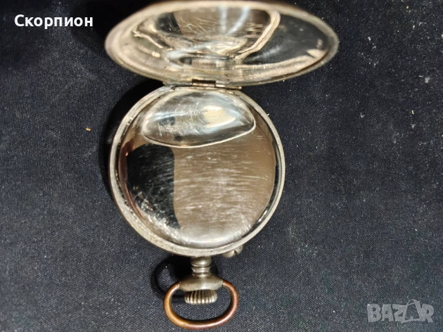 Швейцарски джобен часовник - Argentan -  Цилиндър - РЯДЪК, снимка 5 - Джобни - 48361860