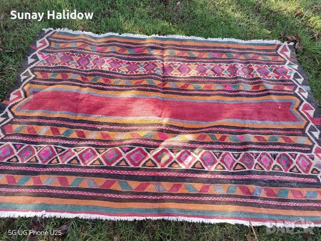 Ръчно тъкан килим, снимка 7 - Килими - 52838028