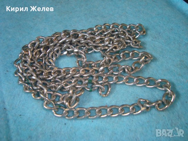 ЗДРАВ СТОМАНЕН СИНДЖИР НЕРЪЖДАЕМА БЛАГОРОДНА ЛЕГИРАНА СТОМАНА ВЕРИЖКА КЮСТЕК ЛАНЕЦ 74021, снимка 4 - Колиета, медальони, синджири - 35228460