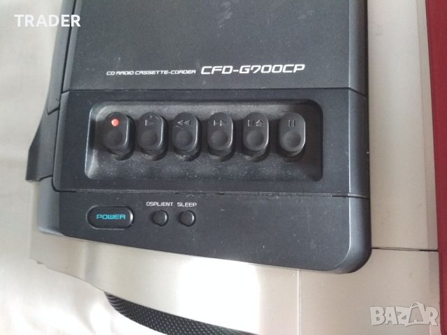 Радиокасетофон касетофон уредба Sony Xplod CFD G700CP, снимка 4 - Радиокасетофони, транзистори - 35006048