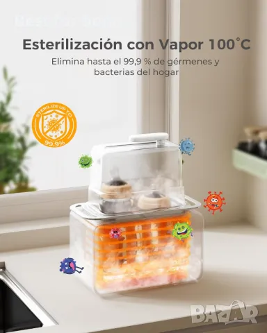 Двоен нагревател за шишета и стерилизатор 10 в 1  WityEye, снимка 4 - Стерилизатори - 50325510