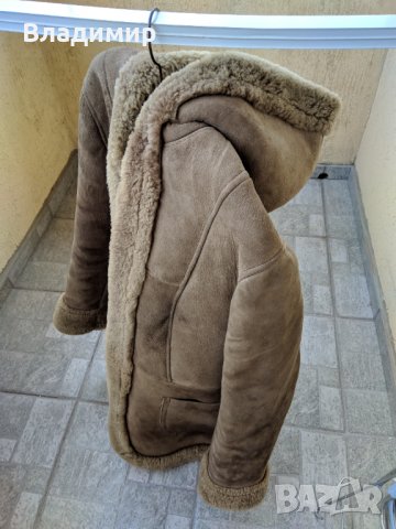 Дамски кожух от естествена кожа 3/4, снимка 3 - Палта, манта - 33201504