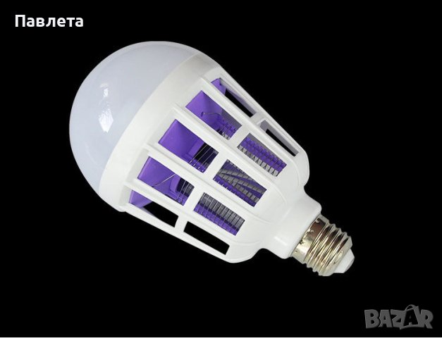 LED крушка против комари с адаптор за стена, снимка 9 - Други - 40824762