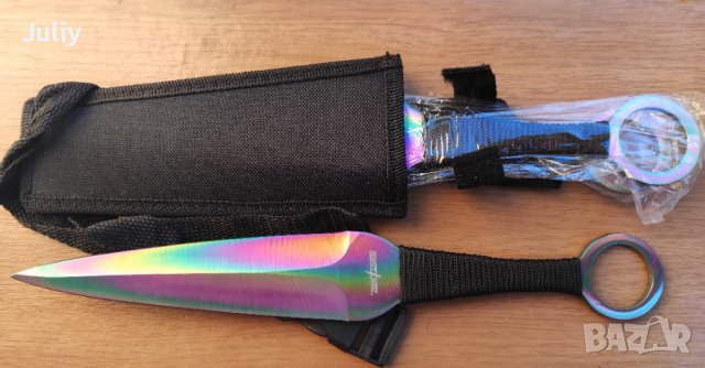 Ножове за хвърляне /дължина 29,8 см и тегло 150 грама /, снимка 4 - Ножове - 37971196