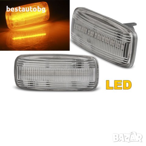 Тунинг диодни мигачи за Jeep Wrangler (2006-2018) Бели