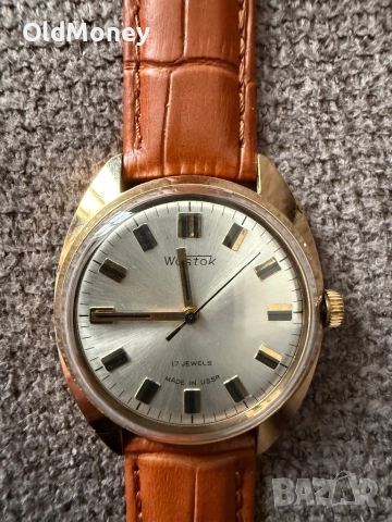 Съветски позлатен часовник Wostok Восток, снимка 6 - Други - 52798638