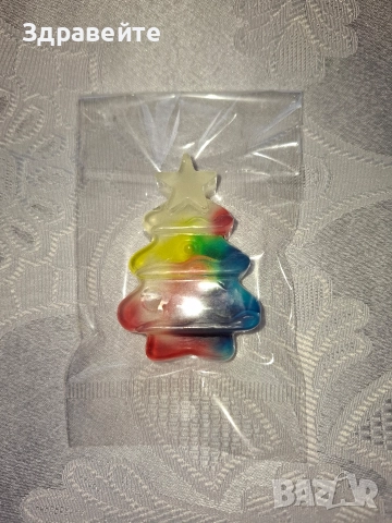 Бюджетни глицеринови сапунчета с аромат на Коледа, снимка 6 - Декорация за дома - 52716687