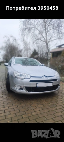 Citroen C5 2010 DEVASTO 1.6HDI 110🐎 Перфектно състояние от първия собственик обслужен кожен салон , снимка 12 - Автомобили и джипове - 53124767