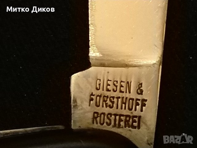 Giesen & forsthoff rostfrei inox Solingen немско джобно ножче от соца 6 части без луфт, снимка 14 - Ножове - 43400767
