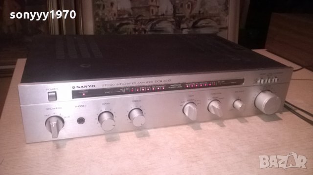 SANYO-AMPLIFIER-ВНОС ШВЕИЦАРИЯ, снимка 1 - Ресийвъри, усилватели, смесителни пултове - 26935247