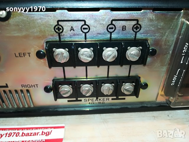 SONY TA-1700 STEREO AMPLIFIER-MADE IN JAPAN 0608221819, снимка 15 - Ресийвъри, усилватели, смесителни пултове - 37615071