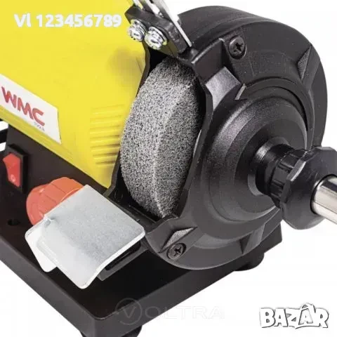 Шмиргел – полир с куфар с аксесоари 103 броя WMC 120W, Ø 75 мм, снимка 6 - Други машини и части - 50659278