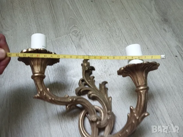 Аплик за стена рококо, снимка 3 - Лампи за стена - 47562744