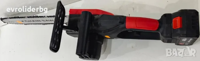 СУПЕР ПРОМОЦИЯ!!! АКУМУЛАТОРНА РЕЗАЧКА/ТРИОН ЗА ДЪРВА 12"/305мм., снимка 4 - Други машини и части - 48663367