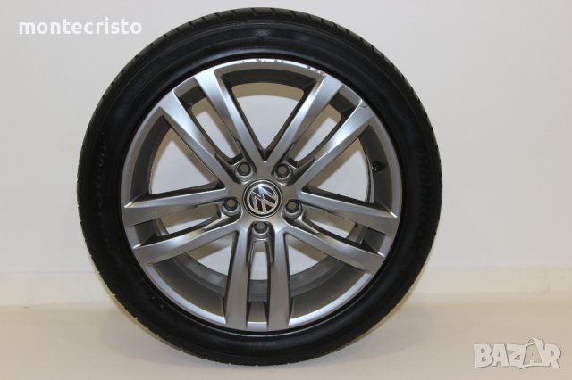 Алуминиева джанта VW Golf 7 (2013-2017г.) 5G0 601 025 AE / 5G0601025AE / 17 цола 57.1 5x112, снимка 2 - Гуми и джанти - 43135785
