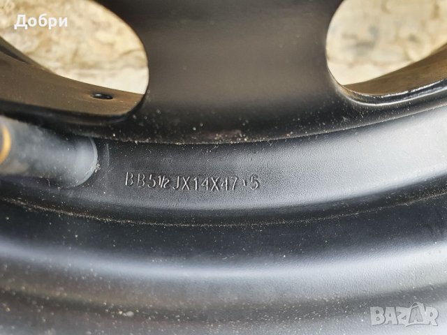 Джанта с гума за мазда и форд 14цола, снимка 2 - Гуми и джанти - 38317616