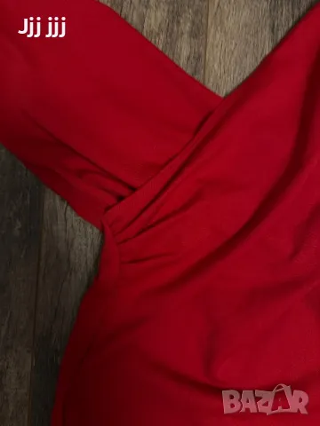 Официална червена рокля, снимка 4 - Рокли - 49455434